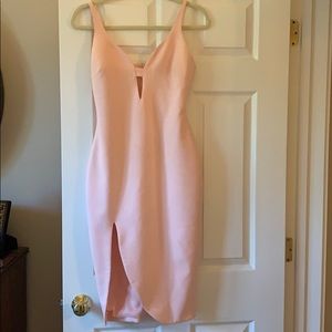 Elizabeth & James Pink Midi Dress